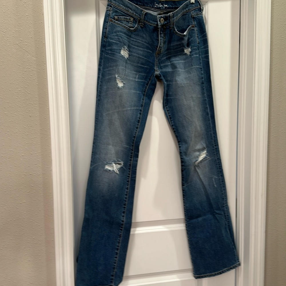 London jeans manufactured wear/tear and distressed